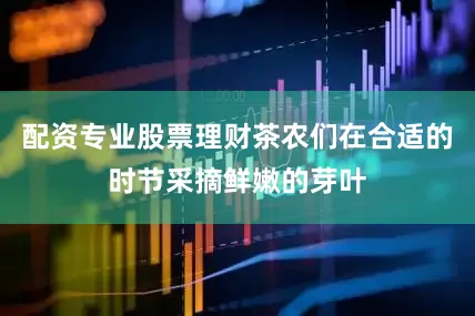 配资专业股票理财茶农们在合适的时节采摘鲜嫩的芽叶
