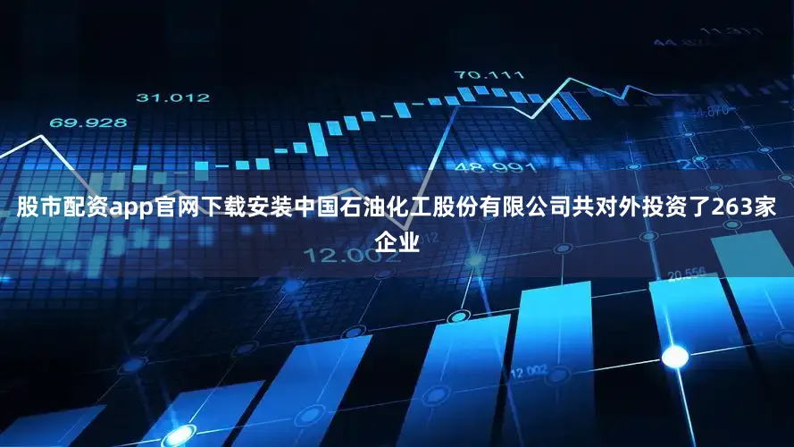 股市配资app官网下载安装中国石油化工股份有限公司共对外投资了263家企业